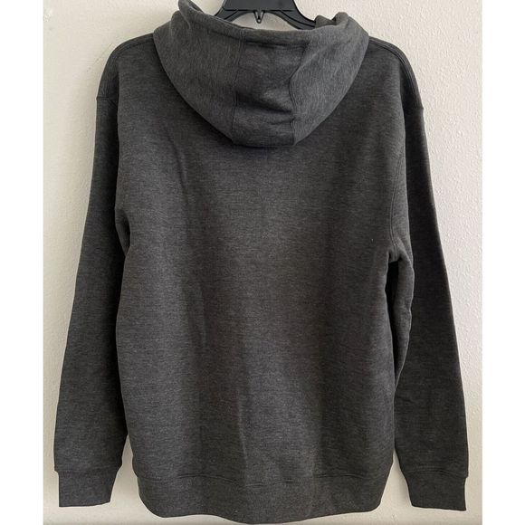 Billabong ABYFT00283 Premium Men Sz L Arch Fill Pullover Hoodie Charcoal Heather - Picture 3 of 6